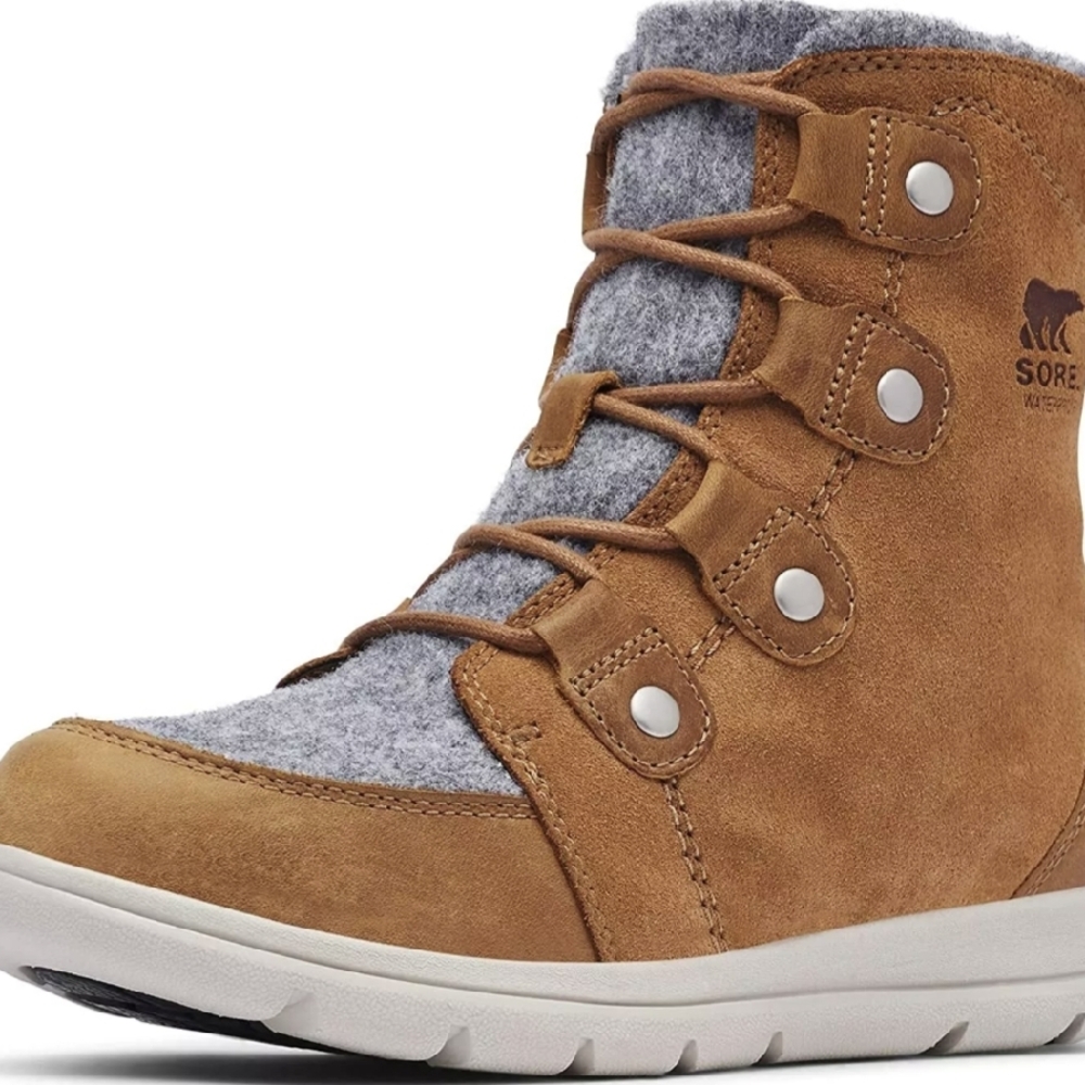 Sorel Explorer™ Joan Leather Boots Size 5 Pre-owned Exc MSRP $155 - Picture 4 of 11